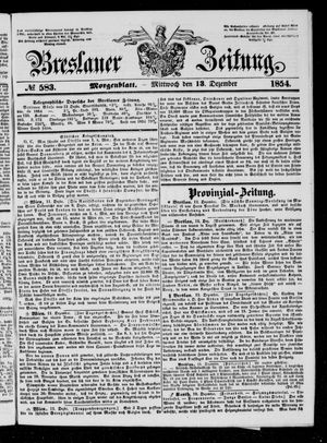 Breslauer Zeitung on Dec 13, 1854