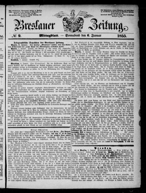 Breslauer Zeitung on Jan 6, 1855