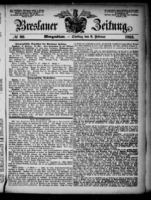 Breslauer Zeitung vom 06.02.1855