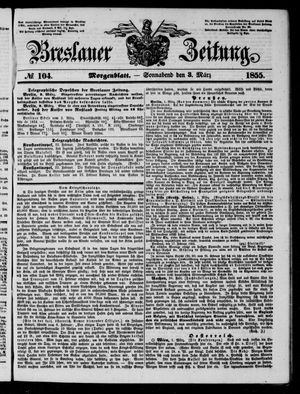 Breslauer Zeitung vom 03.03.1855