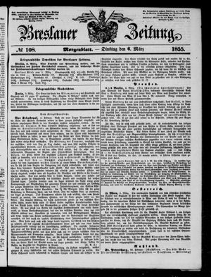 Breslauer Zeitung vom 06.03.1855