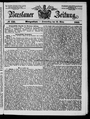 Breslauer Zeitung vom 15.03.1855
