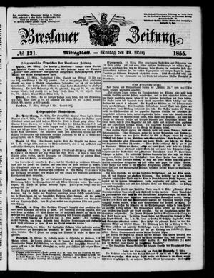 Breslauer Zeitung on Mar 19, 1855