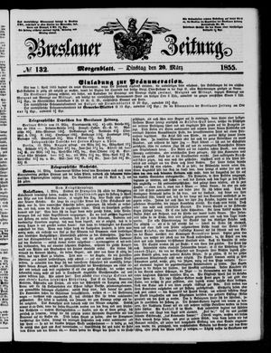 Breslauer Zeitung vom 20.03.1855