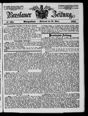 Breslauer Zeitung vom 21.03.1855