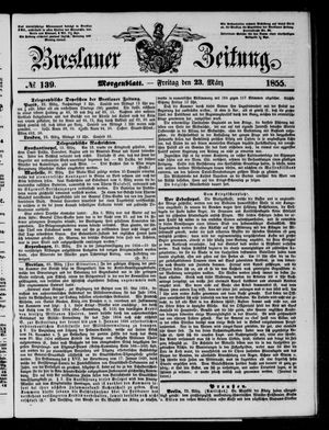 Breslauer Zeitung on Mar 23, 1855