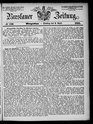 Breslauer Zeitung on Apr 3, 1855