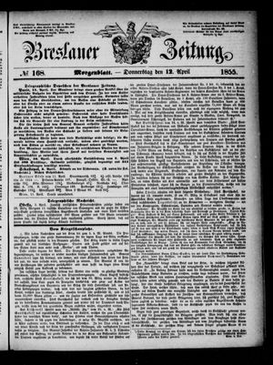 Breslauer Zeitung vom 12.04.1855