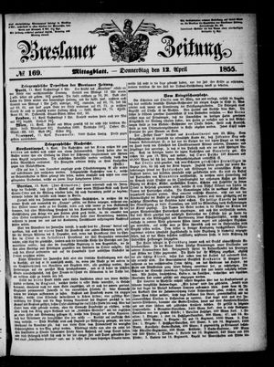 Breslauer Zeitung vom 12.04.1855