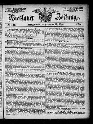 Breslauer Zeitung vom 13.04.1855