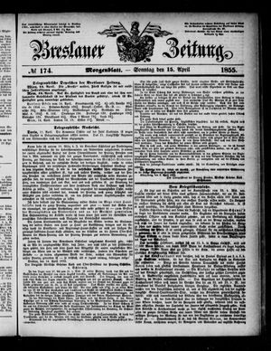Breslauer Zeitung vom 15.04.1855