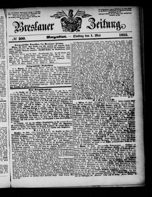 Breslauer Zeitung vom 01.05.1855