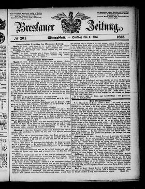 Breslauer Zeitung vom 01.05.1855
