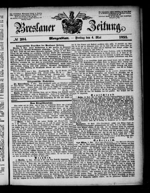 Breslauer Zeitung on May 4, 1855