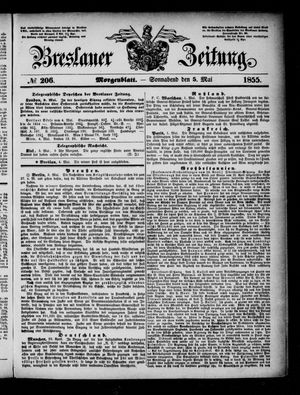 Breslauer Zeitung vom 05.05.1855