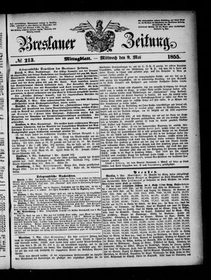 Breslauer Zeitung vom 09.05.1855