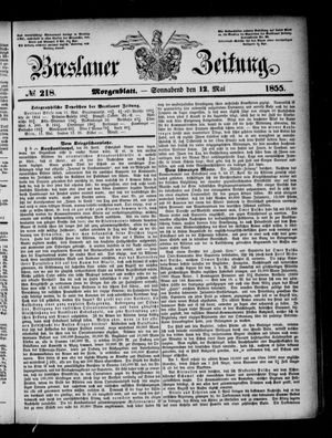Breslauer Zeitung vom 12.05.1855