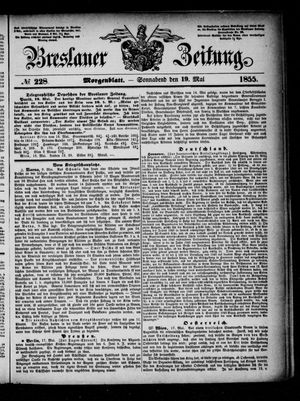 Breslauer Zeitung vom 19.05.1855