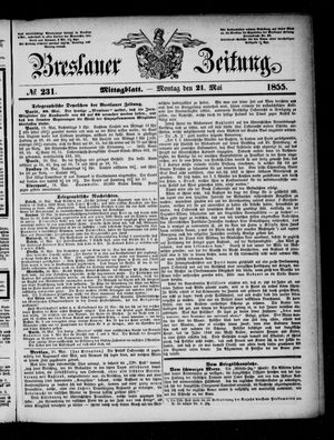 Breslauer Zeitung on May 21, 1855