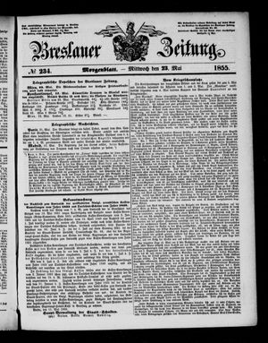 Breslauer Zeitung vom 23.05.1855