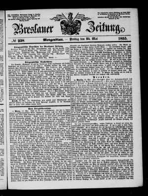 Breslauer Zeitung vom 25.05.1855