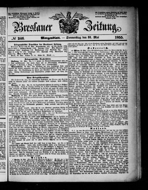 Breslauer Zeitung vom 31.05.1855