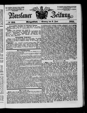 Breslauer Zeitung vom 03.06.1855
