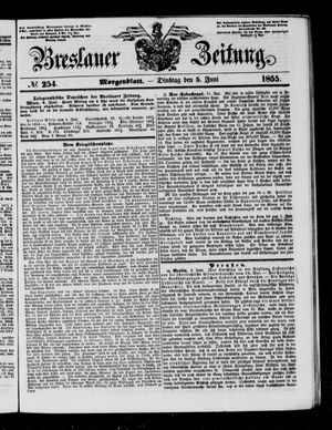 Breslauer Zeitung vom 05.06.1855