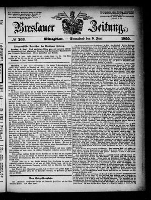 Breslauer Zeitung vom 09.06.1855