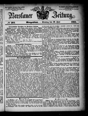 Breslauer Zeitung vom 10.06.1855