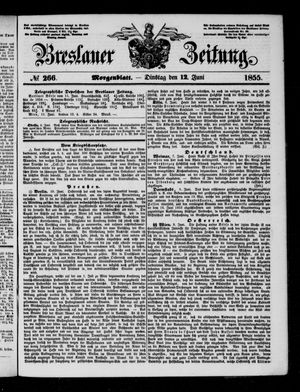 Breslauer Zeitung on Jun 12, 1855