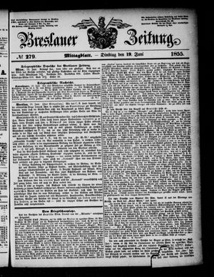 Breslauer Zeitung vom 19.06.1855