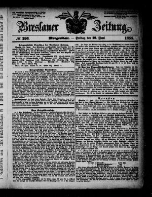 Breslauer Zeitung vom 29.06.1855