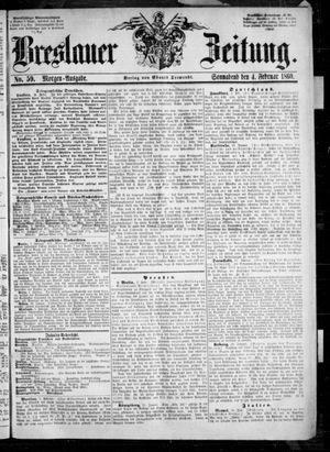 Breslauer Zeitung vom 04.02.1860