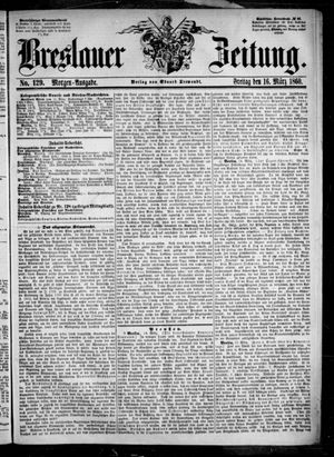Breslauer Zeitung vom 16.03.1860