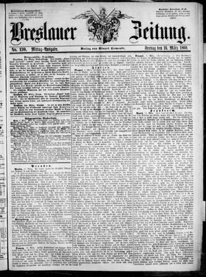 Breslauer Zeitung vom 16.03.1860