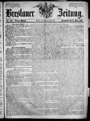 Breslauer Zeitung vom 17.03.1860