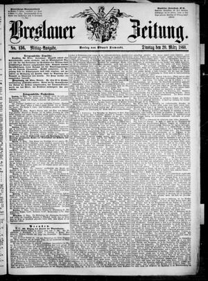 Breslauer Zeitung vom 20.03.1860