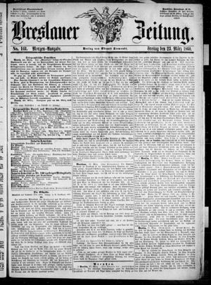 Breslauer Zeitung vom 23.03.1860