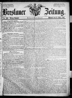 Breslauer Zeitung vom 28.03.1860