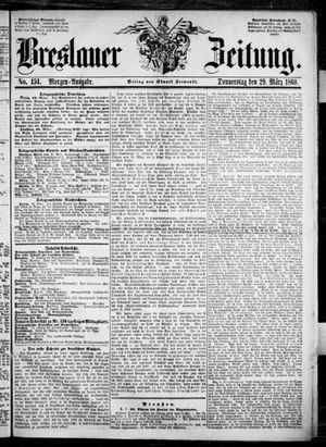 Breslauer Zeitung vom 29.03.1860