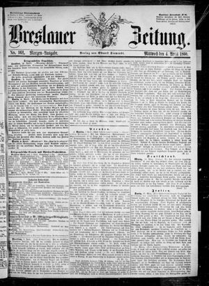 Breslauer Zeitung vom 04.04.1860