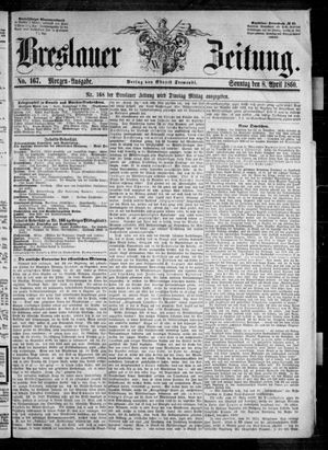 Breslauer Zeitung vom 08.04.1860