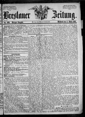 Breslauer Zeitung vom 11.04.1860