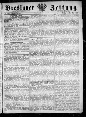 Breslauer Zeitung vom 11.05.1860