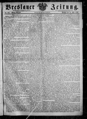 Breslauer Zeitung vom 14.05.1860
