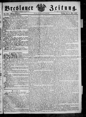 Breslauer Zeitung vom 18.05.1860