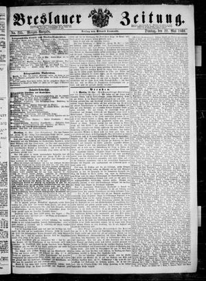 Breslauer Zeitung vom 22.05.1860