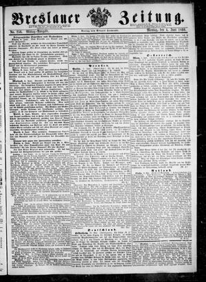 Breslauer Zeitung vom 04.06.1860
