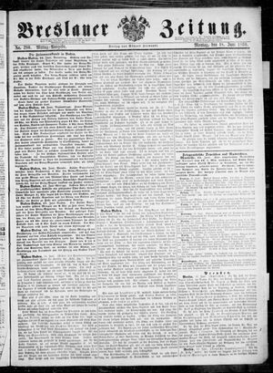 Breslauer Zeitung vom 18.06.1860